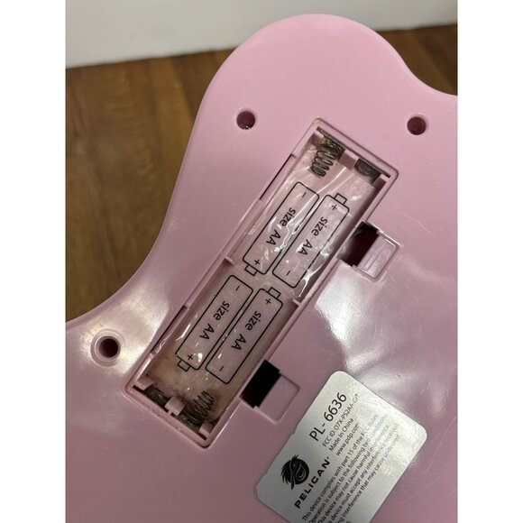 PS2 Aly & AJ Guitar Hero Pelican Pink Controller PL-6636 Untested - Picture 11 of 14